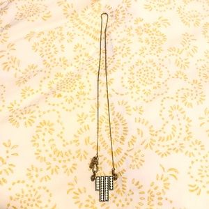 Madewell Black & Gold Necklace